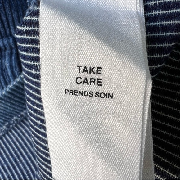 ANTHROPOLOGIE AVEC LES FILLES BLUE WALE CORDUROY BOXY JACKET SIZE LARGE - Picture 3 of 11